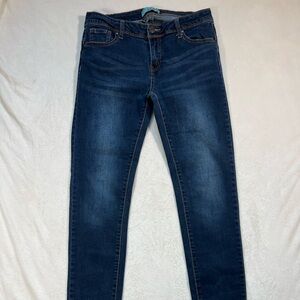 Wax Jean Dark Blue Skinny Jeans Size 27